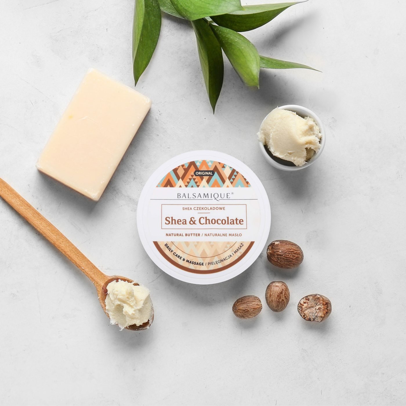 Balsamique shea butter for deep skin hydration and soothing care